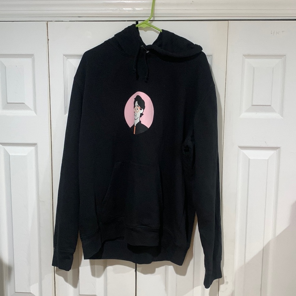 Black hoodie